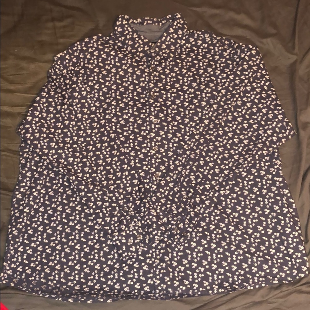 Claiborne stretch button-down XXL
